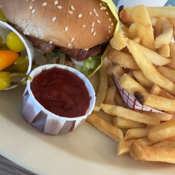 Tasty Choice - Bacon Burger combo. - Burgers Near Me - La Puente, California