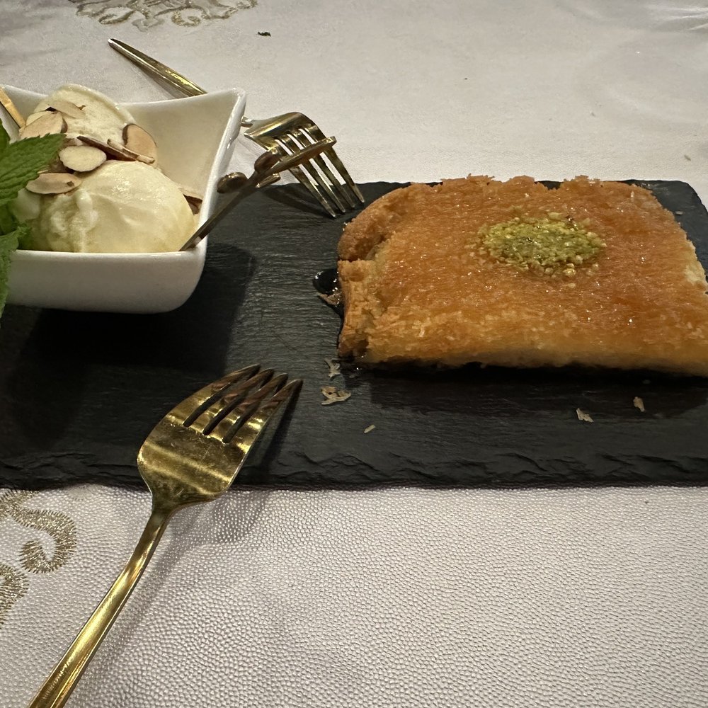Emerald Restaurant Orlando - Knafa dessert...my mouth has rarely been so happy! - Mediterranean Near Me - Orlando, Florida Emerald Restaurant Orlando - Knafa dessert...my mouth has rarely been so happy! - Mediterranean Near Me - Orlando, Florida