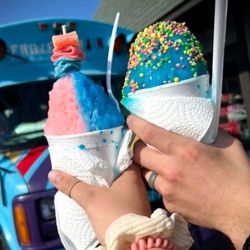 The Frozen Brain - Pink Cotton Candy x Blue Cotton Candy
Blue Razzberry x Nerds !!!