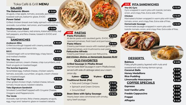 Menu photo 3 Toka Cafe & Grill Scottsdale, AZ Menu photo 3 Toka Cafe & Grill Scottsdale, AZ
