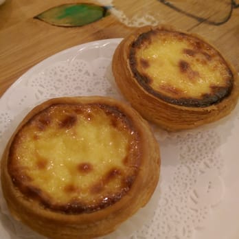 Koi Palace - Po tat (creamier version of egg tart) - Dim Sum Near Me - Milpitas, California