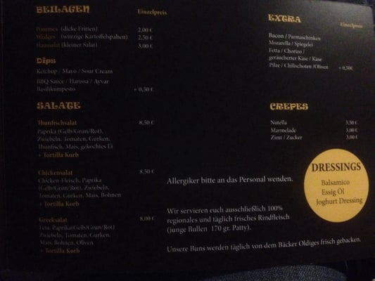Menu photo 1 Big Biek Oelde, NW