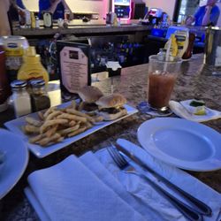 Brass Monkey Tavern - Cheeseburger sliders