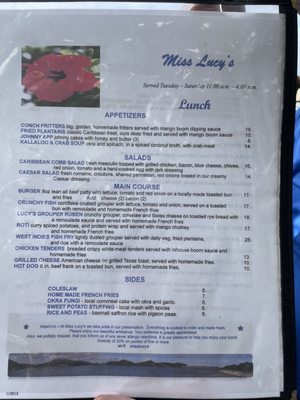 Miss Lucy's by null