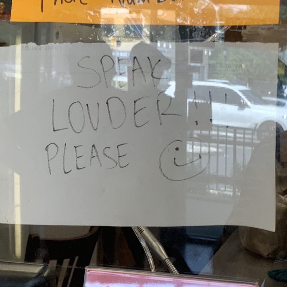 Oriental Kitchen - This is always a nice way to be greeted.  Why are you yelling at me when I haven't even said anything yet? - Chinese Near Me - Livingston, New Jersey