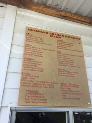 Menu photo 7 Glenda's Creole Kitchen Restaurant Breaux Bridge, LA Menu photo 7 Glenda's Creole Kitchen Restaurant Breaux Bridge, LA