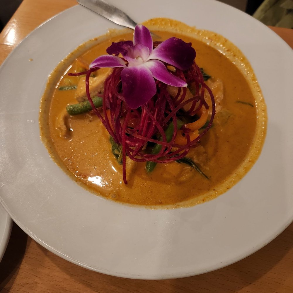 Aloy Modern Thai - Panang Curry with tofu - Thai Near Me - Denver, Colorado
