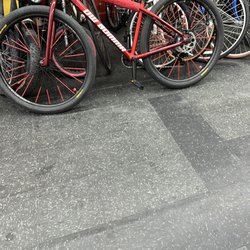 Bellitte Bicycles - Getting bike fixed at shop