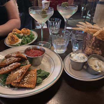 By the Way - Fried ravioli, deviled eggs, fries with garlic aioli - Sports Bars Near Me - Charleston, South Carolina