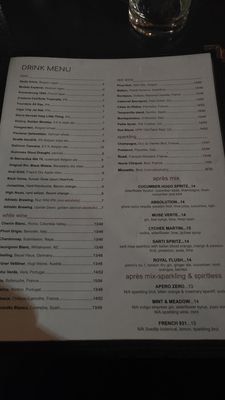 Menu photo 1 Apres Diem Atlanta, GA Menu photo 1 Apres Diem Atlanta, GA