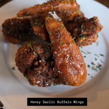 Omega's Restaurant - Honey Garlic Buffalo Chicken Wings - Southern Near Me - Merchantville, New Jersey Omega's Restaurant - Honey Garlic Buffalo Chicken Wings - Southern Near Me - Merchantville, New Jersey