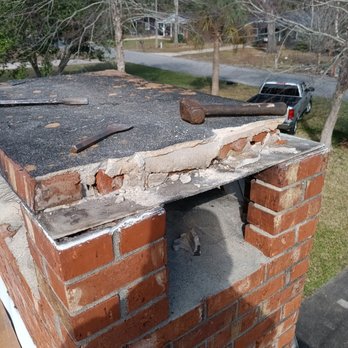 Project Green - Old cement lid was cracked and sagging. When it rained it would drip straight down flue. Getting water in fireplace ,fire box. - Chimney Sweeps Near Me Project Green - Old cement lid was cracked and sagging. When it rained it would drip straight down flue. Getting water in fireplace ,fire box. - Chimney Sweeps Near Me
