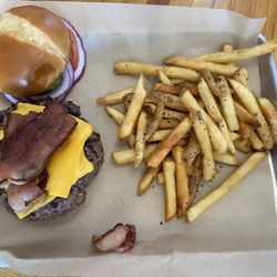 Mill Creek Bar & Grill - Burger and chicken wrap awesome