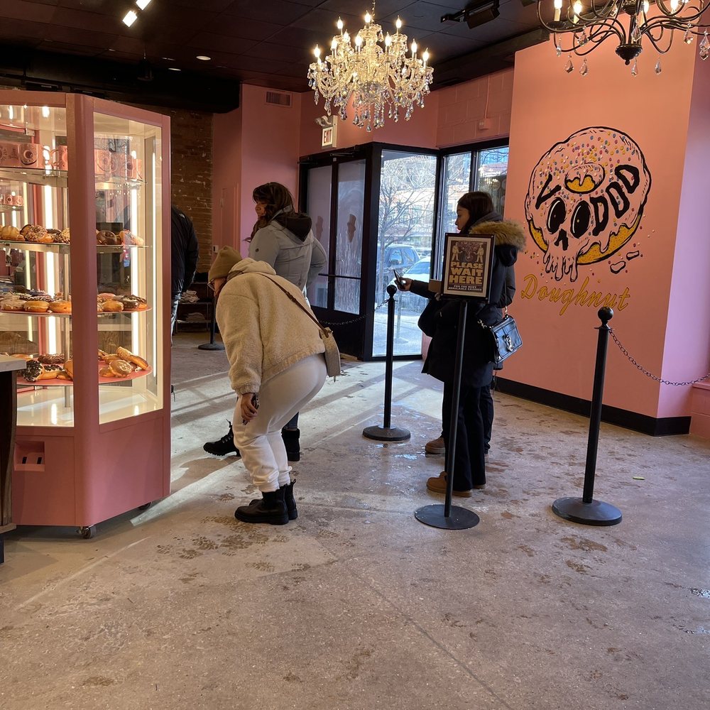 Voodoo Doughnut - Interior - Donuts Near Me - Chicago, Illinois Voodoo Doughnut - Interior - Donuts Near Me - Chicago, Illinois