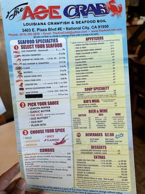 Menu photo 5 The Ace Crab National City, CA Menu photo 5 The Ace Crab National City, CA