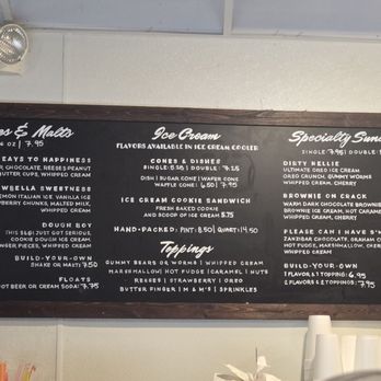 The Peanut Gallery - Dessert menu - American Near Me - Lake Forest, Illinois The Peanut Gallery - Dessert menu - American Near Me - Lake Forest, Illinois