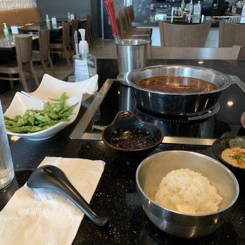 Shabu Squared - Garlic edamame comes with lunch special. - Japanese Near Me - Houston, Texas Shabu Squared - Garlic edamame comes with lunch special. - Japanese Near Me - Houston, Texas