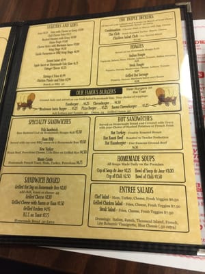 Menu photo 4 Gary's Chuck Wagon West Newton, PA