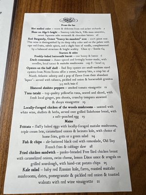 Menu photo 3 Kingsley Tavern Kent, CT Menu photo 3 Kingsley Tavern Kent, CT