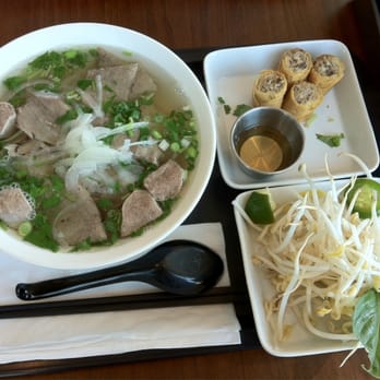 Chopsticks On Pho - Lunch Special-medium beef pho and spring roll. - Vietnamese Near Me - Surrey, British Columbia Chopsticks On Pho - Lunch Special-medium beef pho and spring roll. - Vietnamese Near Me - Surrey, British Columbia