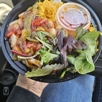 Turmeric Street Style - Shrimp Shashlik rice bowl - Indian Near Me - St. Louis, Missouri