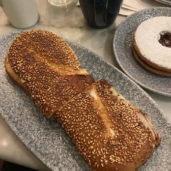 K'Far Cafe - Egg & cheese bagel ($9) - Cafes Near Me - Philadelphia, Pennsylvania