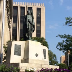 Chester County Courthouse - County Seat Court House Much change since days of 'Turks Head' Old Glory stands firm #NOLA_Haiku #WestChester #ChesterCounty