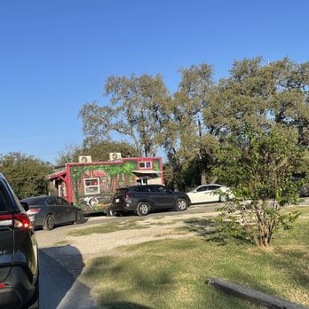 The Cajun Coffee Shack - 2 Drive Thrus, one on each side, to move the lines quicker. What a bright idea! - Coffee & Tea Near Me - San Antonio, Texas