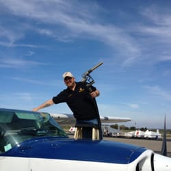 Byron Airport - Gas prices today were $5.40. That's $.59 cent per gallon cheaper that Tracy.