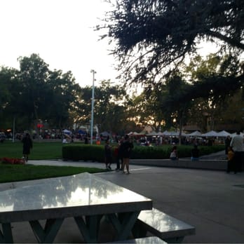 Concord Farmers' Market - Thursday Night Market view of the park - Farmers Market Near Me - Concord, California
