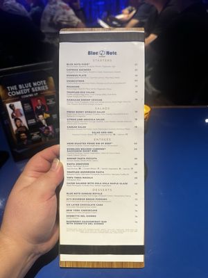 Menu photo 8 Blue Note Hawaii Honolulu, HI
