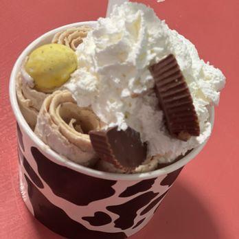 Cream Base - Peanut butter love - Creperies Near Me - Tulare, California
