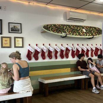 Wailua Shave Ice - Decorated for Christmas - Shaved Ice Near Me - Kapaa, Hawaii
