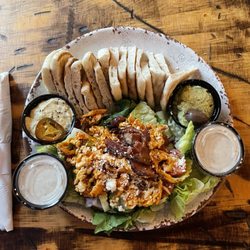 Glory Bound Gyro - Salad & Salad and Hummus Plate (V)