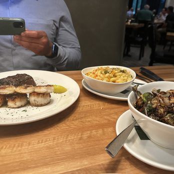 ChopHouse Thirteen - Brussels, lobster Mac and cheese, the trio (filet, scallops, shrimp) - Bars Near Me - Jacksonville, Florida ChopHouse Thirteen - Brussels, lobster Mac and cheese, the trio (filet, scallops, shrimp) - Bars Near Me - Jacksonville, Florida