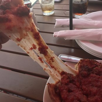 Giordano's - Cheese pull - Pizza Near Me - Indianapolis, Indiana Giordano's - Cheese pull - Pizza Near Me - Indianapolis, Indiana