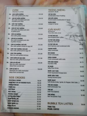 Menu photo 1 Pho Bac Restaurant Richardson, TX