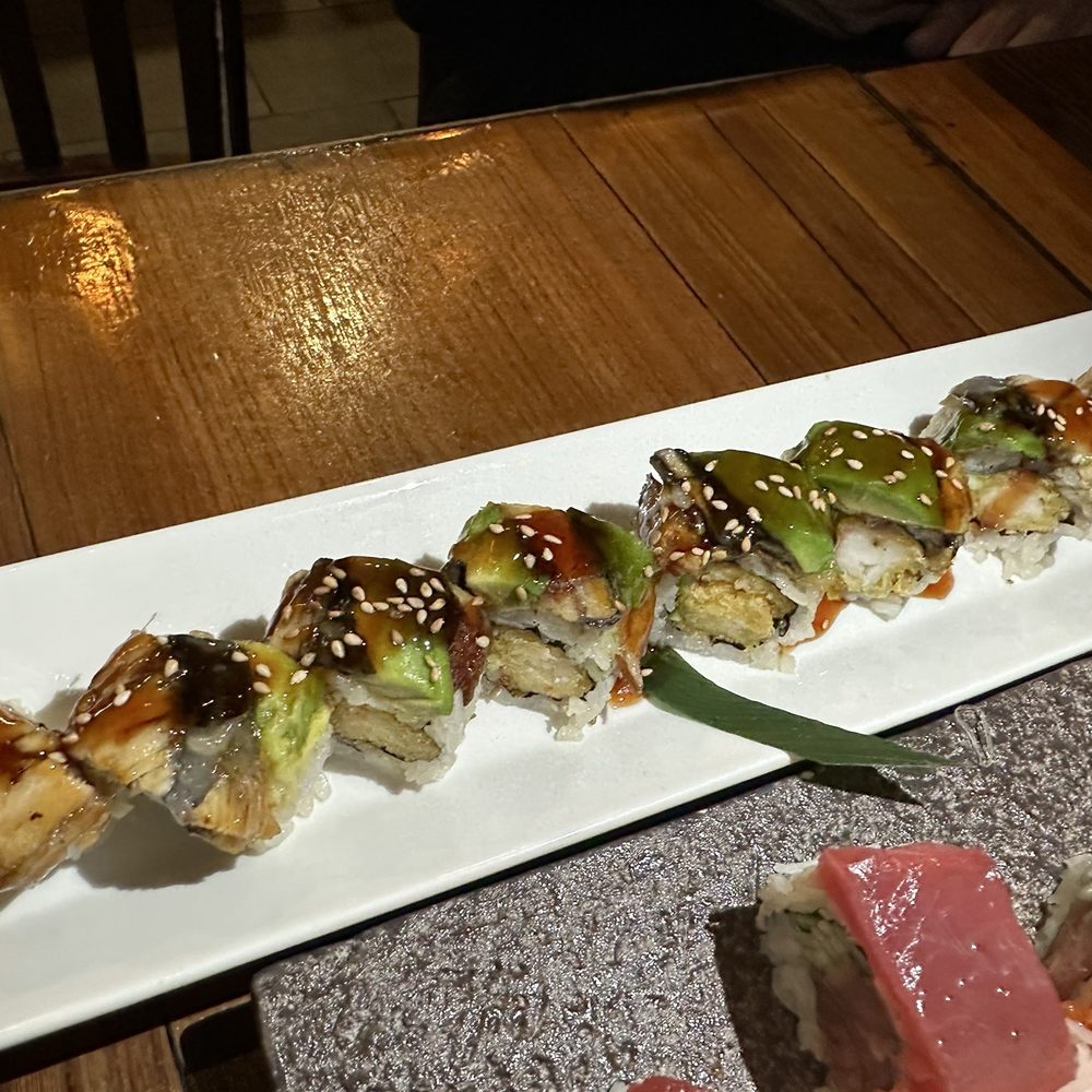 Sake Bomb - Dragon Roll - Japanese Near Me - San Francisco, California Sake Bomb - Dragon Roll - Japanese Near Me - San Francisco, California