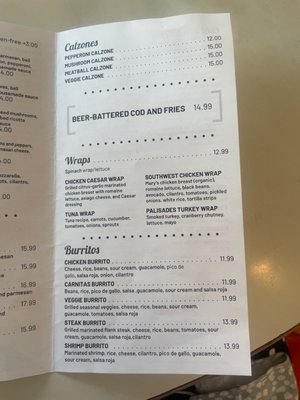Menu photo 5 Palisades Eatery Calistoga, CA Menu photo 5 Palisades Eatery Calistoga, CA