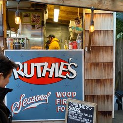 Ruthies Wood Fired Food - What to order? Grandma Ruthie's Rolls of course.