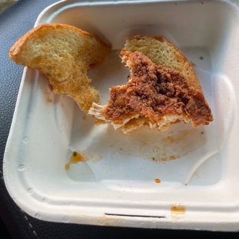 Birdcall - Last part of my super dry Nashville Hot Sandwich. Def not impressed. - Chicken Shop Near Me - Denver, Colorado