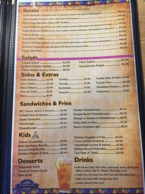 Menu photo 2 Laura's Mexican Kitchen Yellville, AR Menu photo 2 Laura's Mexican Kitchen Yellville, AR