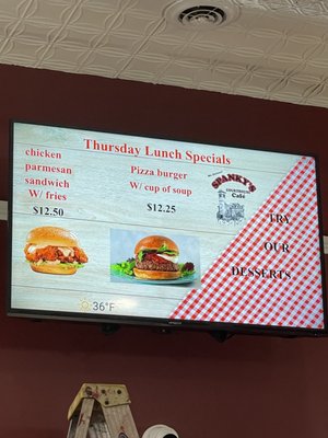 Menu photo 1 Spankys Courthouse Cafe Clearfield, PA Menu photo 1 Spankys Courthouse Cafe Clearfield, PA