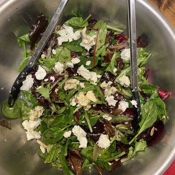 Petit a Petit By Chef Tosha - Cranberry almond strawberry salad with blue cheese and a lemon mustard vinaigrette - Personal Chefs Near Me Petit a Petit By Chef Tosha - Cranberry almond strawberry salad with blue cheese and a lemon mustard vinaigrette - Personal Chefs Near Me