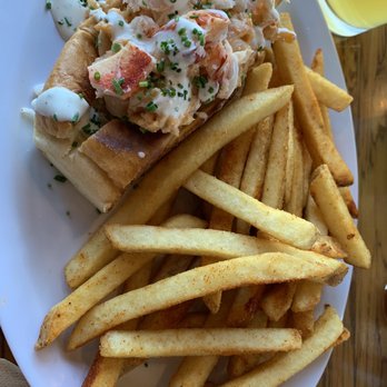 Slapfish - Lobster Grinder with fries - Seafood Near Me - Park City, Utah Slapfish - Lobster Grinder with fries - Seafood Near Me - Park City, Utah