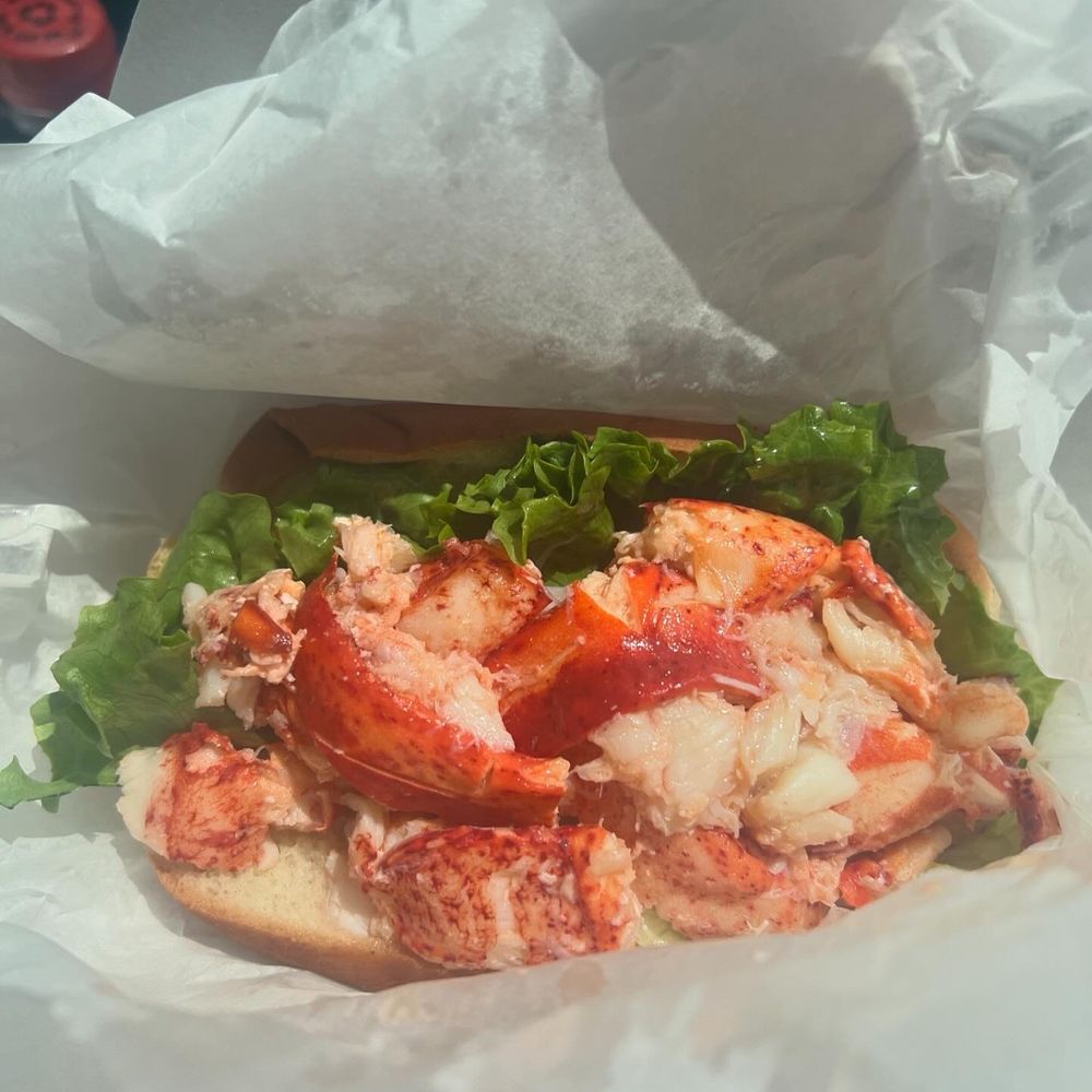 Downeast Deli - Lobster roll (warm)  with butter. - Delis Near Me - Bar Harbor, Maine