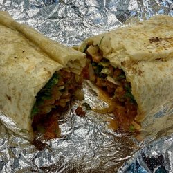 Chando's Tacos Truck - Adobada burrito