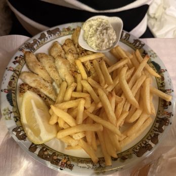 Auberge de Savièse - Fried perch! - Swiss Food Near Me - Geneva, GE