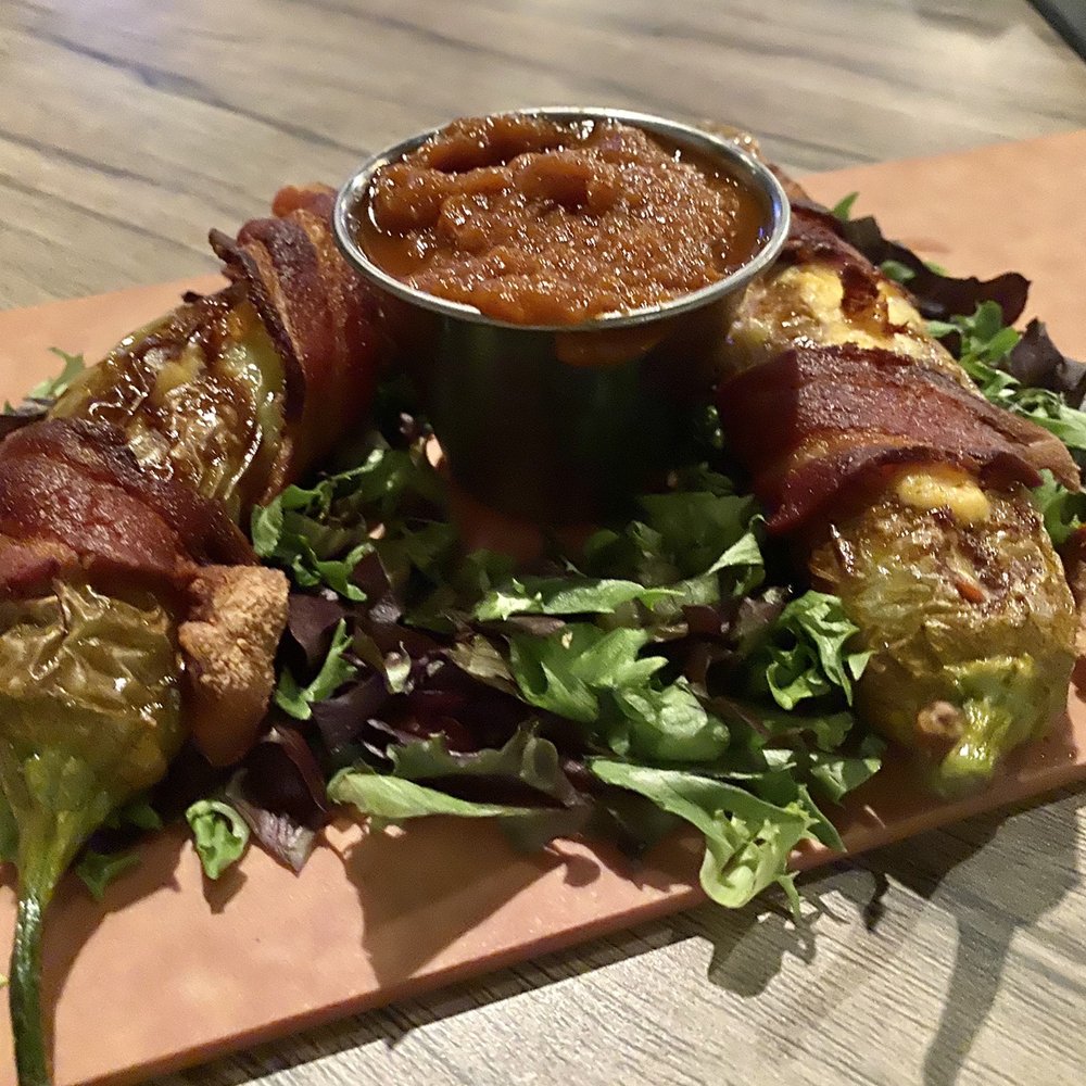 Victors - Bacon wrapped pepper - meh - New American Near Me - Florence, South Carolina Victors - Bacon wrapped pepper - meh - New American Near Me - Florence, South Carolina