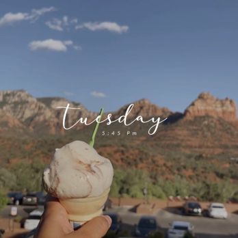 La Michoacana Dulce Passion - Banana Nutella ice cream with a view ! - Desserts Near Me - Sedona, Arizona